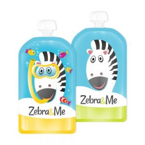 Zebra&Me Kapsička potápěč+zebra 2 ks