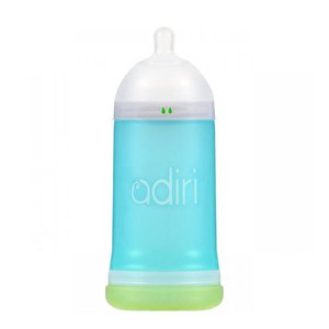 Kojenecká lahvička Adiri® Nurser™ pomalý průtok 281 ml | modrá