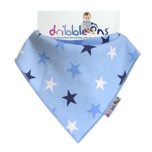 Slintáček Dribble Ons® Designer | Blue Stars