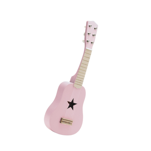 KIDS CONCEPT Kytara dřevěná | Pink
