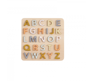KIDS CONCEPT Puzzle dřevěné abeceda
