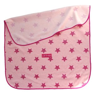 Bavlněná deka Pinkie | Stars/Pink