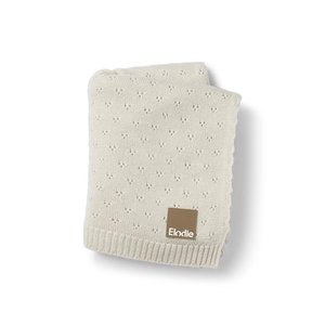 Pletená deka Pointelle Blanket Elodie Details | Creamy White