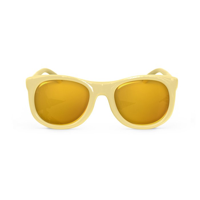 Suavinéx Dětské brýle polarizované žluté hranaté - 24/36 měsíců NEW |