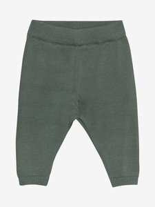 Pletené kalhoty Fixoni | Duck Green