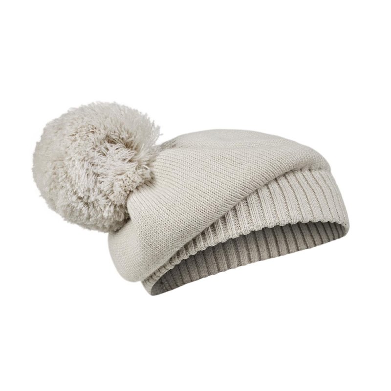 Elodie Details Pletený baret | Creamy White - 3-100 let