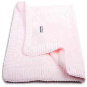 Dětská deka Baby´s Only Rib Soft Blanket - Baby Pink