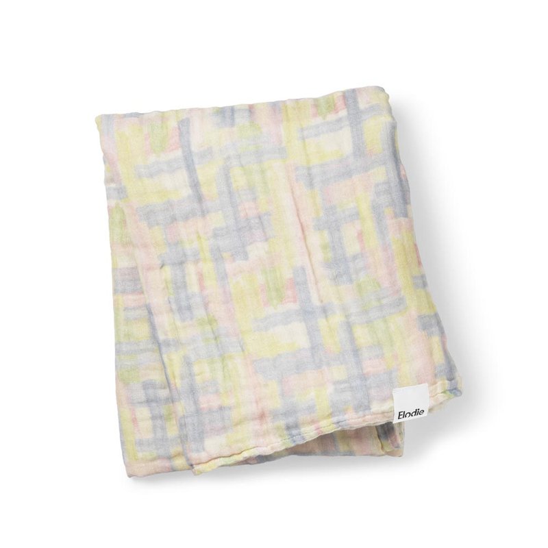 Elodie Details Mušelínová deka Crincled Blanket | Pastel Braids