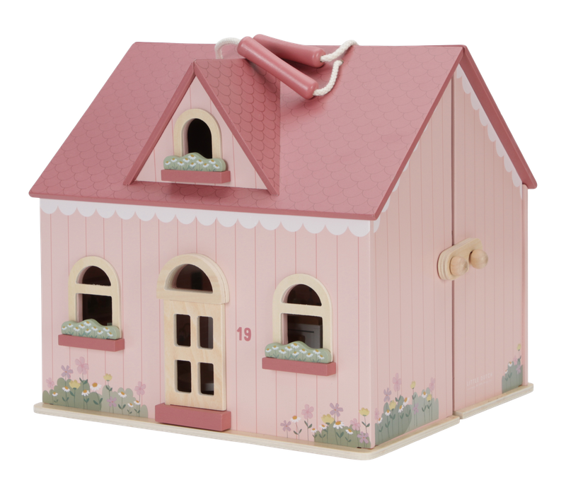 Little Dutch Domeček pro panenky dřevěný přenosný