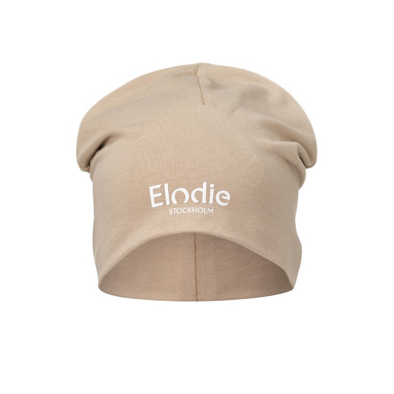 Elodie Details Bavlněná čepice Logo | Blushing Pink - 0-6 měsíců