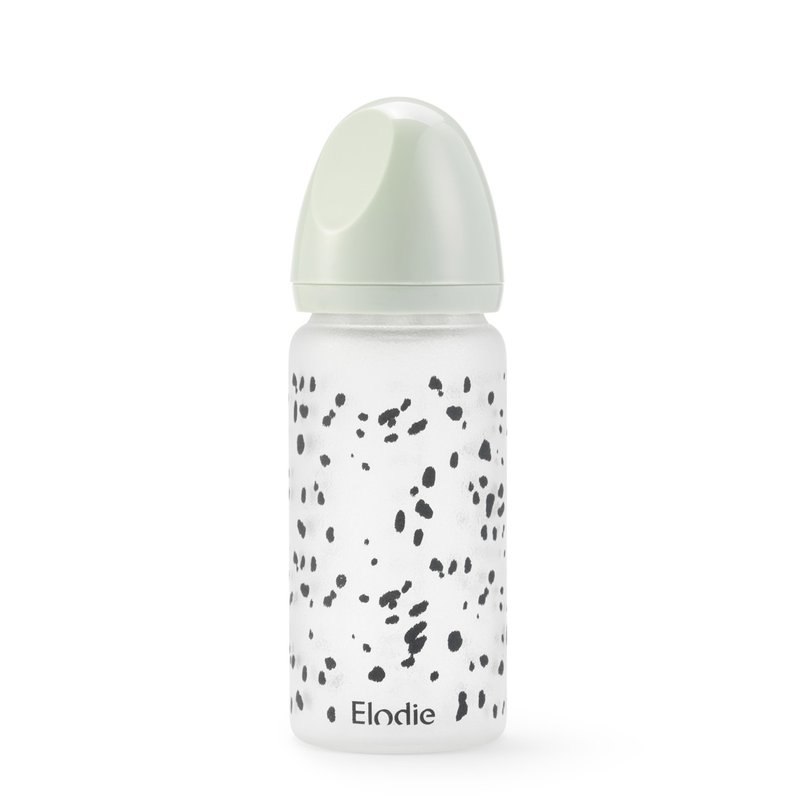 Elodie Details Skleněná kojenecká láhev | Dalmatian Dots