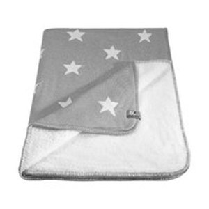 Dětské deky Baby´s Only "Star Teddy" Light Grey/White