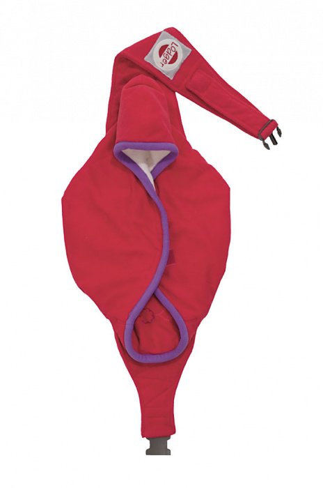 Lodger Nosítko na dítě Shelter Fleece - Crimson