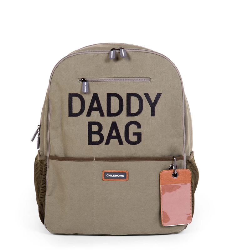 Childhome Přebalovací batoh Daddy Bag | Canvas Khaki