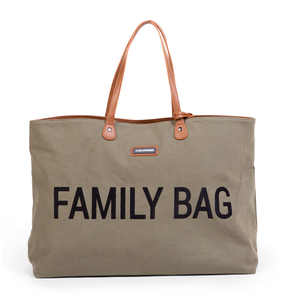 Childhome Cestovní taška Family Bag | Canvas Khaki