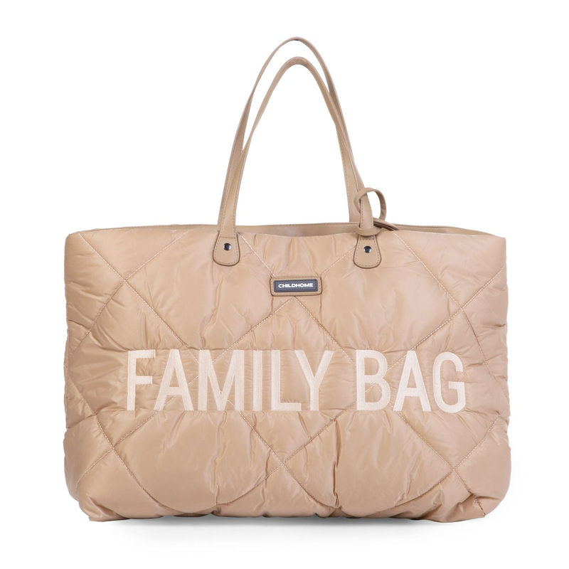 Childhome Cestovní taška Family Bag | Puffered Beige