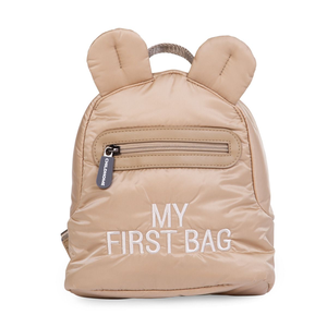 Childhome Dětský batoh My First Bag | Puffered Beige