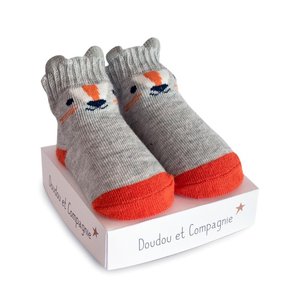 DouDou et Compagnie ponožky pro miminko | liška