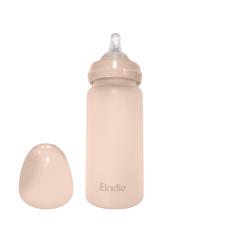 Elodie Details Skleněná kojenecká láhev | Blushing Pink