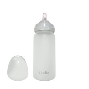 Skleněná kojenecká láhev Elodie Details |  Mineral Green