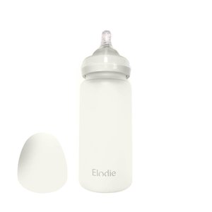 Skleněná kojenecká láhev Elodie Details |  Vanilla White