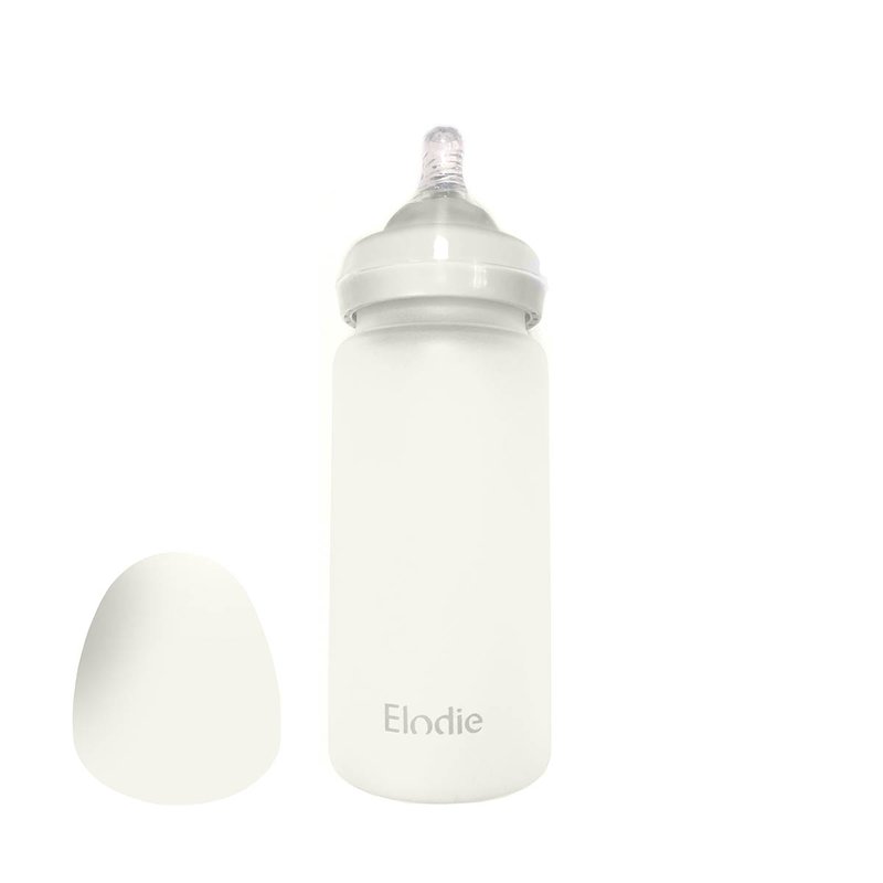 Elodie Details Skleněná kojenecká láhev | Vanilla White