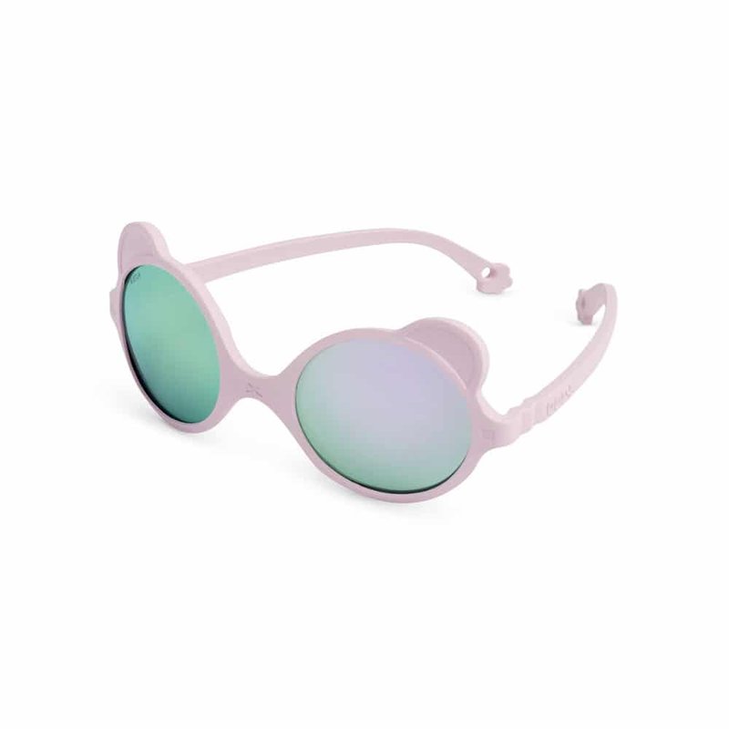 Ki ET LA Dětské sluneční brýle OURS&#39;ON 0-1 rok | Light Pink
