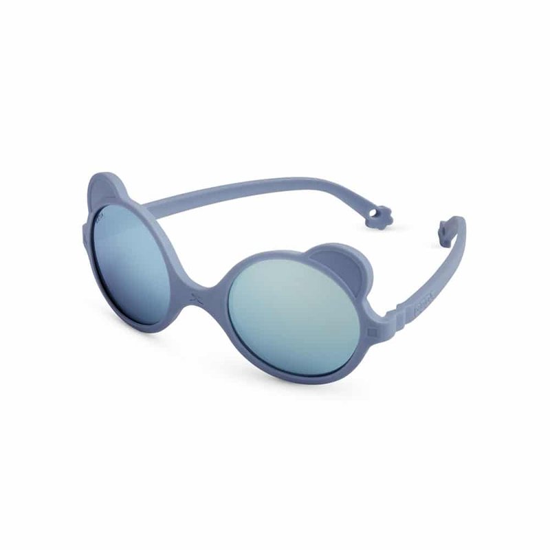 Ki ET LA Dětské sluneční brýle OURS&#39;ON 0-1 rok | Silver Blue