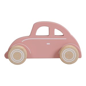 Little Dutch dřevěné autíčko brouk | Pink