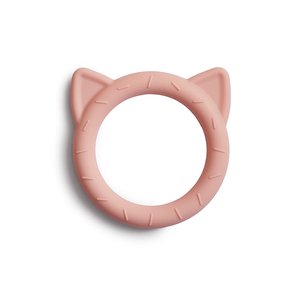 Mushie silikonové kousátko CAT | Blush