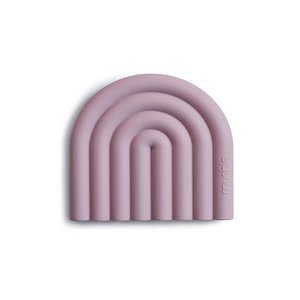 Mushie silikonové kousátko RAINBOW | Mauve