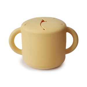 Mushie silikonový pohárek na snack | Daffodil