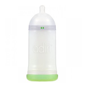 Kojenecká láhev Adiri® Nurser™ pomalý průtok 281 ml | bílá