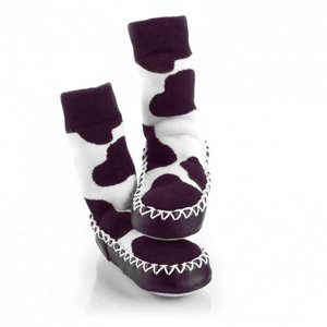 Dětské bačkůrky ponožkové Mocc Ons | Kravička