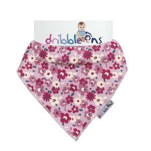Slintáček Dribble Ons®Designer - Floral Ditsy