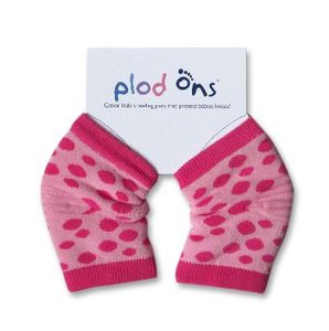 Chrániče kolen pro děti PLOD ONS®Designer | puntík růžový