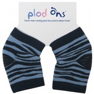 Chrániče kolen pro děti PLOD ONS®Designer | zebra