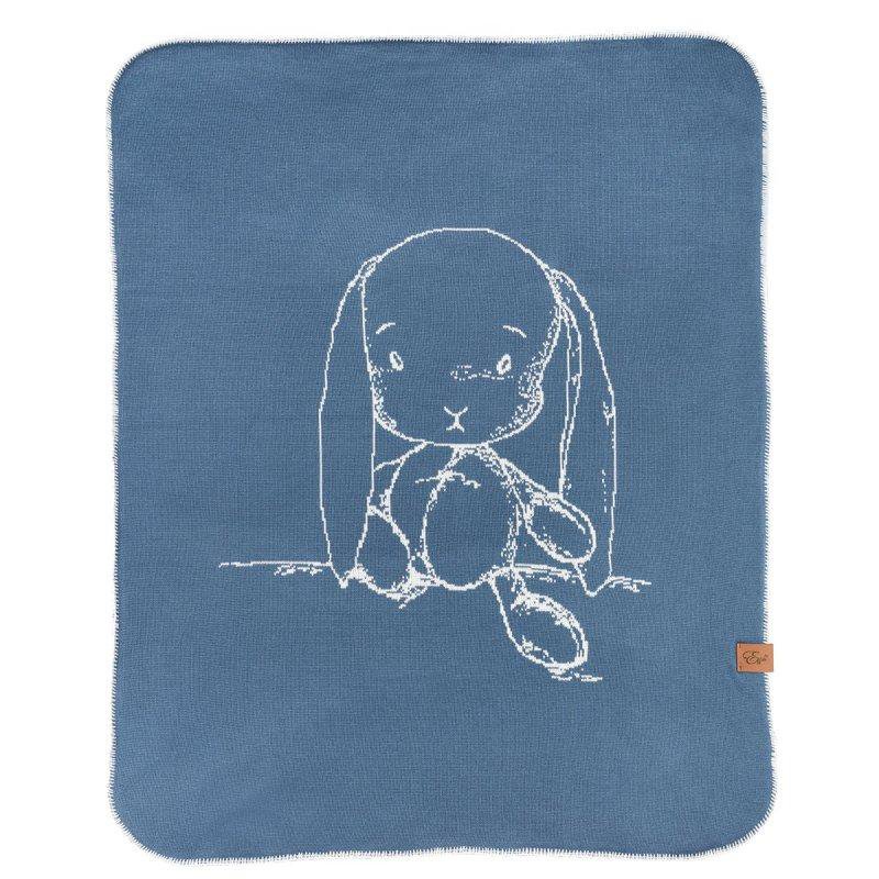 Effiki Bavlněná deka s Effikem 70 x 90 cm | modrá