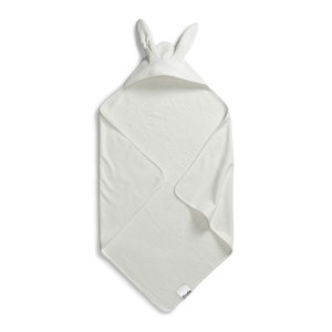 Osuška s kapucí Elodie Details | Vanilla White Bunny