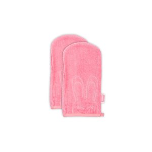 Žínka na mytí 2 ks Sweet bunny Jollein | coral pink