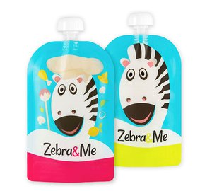 Zebra&Me Kapsička kuchař+zebra 2 ks