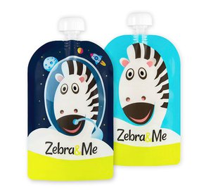 Zebra&Me Kapsička kosmonaut+zebra 2 ks