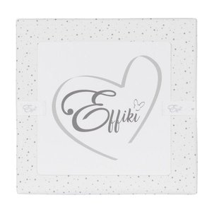 Prostěradlo Effiki by M. Socha 60x120 cm | bílé s tečkami