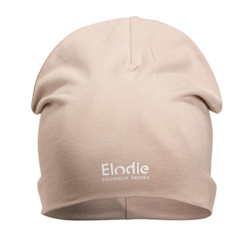 Elodie Details Bavlněná čepice Logo | Pink Powder New - 0-6 měsíců