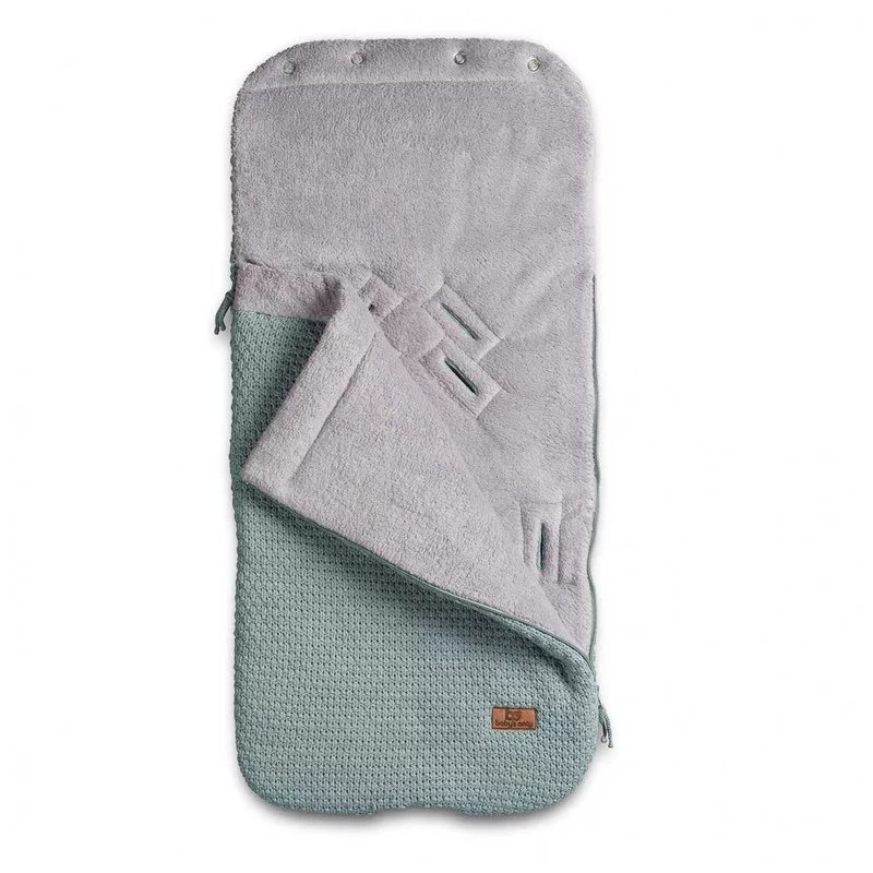 Baby´s Only Fusak do autosedačky Baby&#39;s Only &quot;Robust Pip&quot; Footmuff | Stone Green