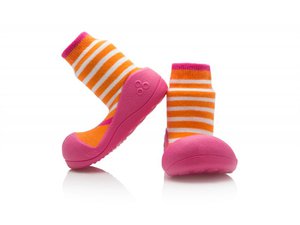 Dětské botičky Attipas Ringle (silná ponožka) PR01 | Fuchsia