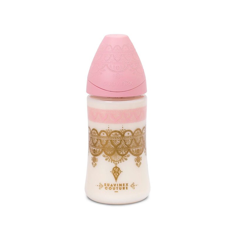 Suavinéx Kojenecká láhev Haute Couture 270ml - Růžová