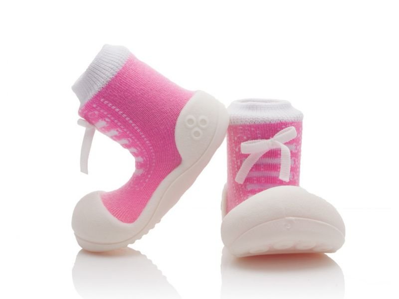 Attipas První botičky | Sneakers Pink - L/Euro 21,5