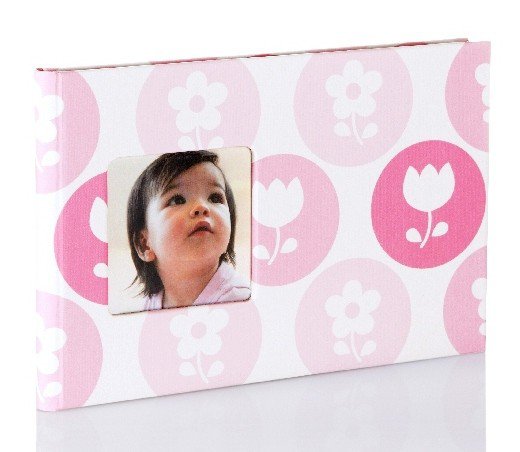Pearhead Dětské fotoalbum 10x15 cm - růžové (24 foto)